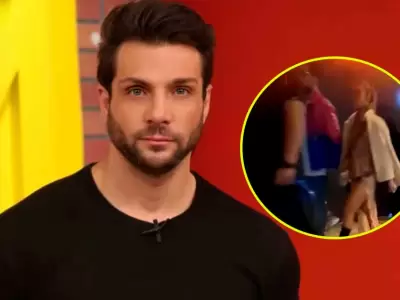 Nicola Porcella es captado con modelo argentina en salida nocturna agarrados de la mano