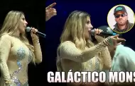 Para Farfn? Yahaira Plasencia lanza dardo a "galctico monse" en concierto: "Se acab tu partido"
