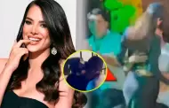 Tremendo 'chape'! Suheyn Cipriani es captada bailando con un misterioso galn en un centro nocturno