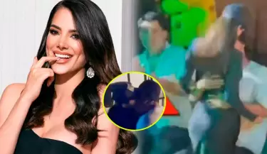 Suheyn Cipriani es captada besndose y bailando con joven