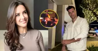 Suheyn Cipriani es captada besndose y bailando con joven