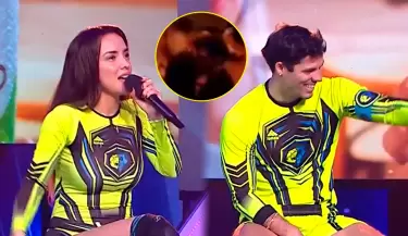 Rosngela Espinoza es vacilada en vivo por ampay de Patricio Parodi.