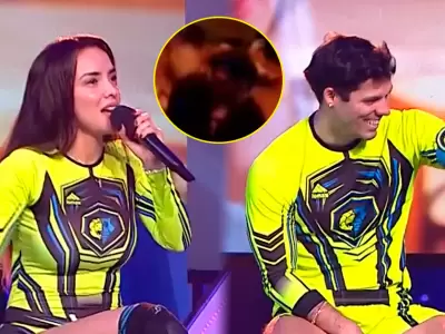 Rosngela Espinoza es vacilada en vivo por ampay de Patricio Parodi.
