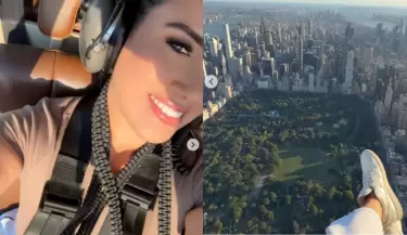 Darinka pasea por NYC, pero no tiene dinero para su hija