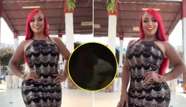 Deysi Araujo cariosa con la ahijada de Susy Daz