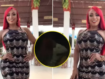 Deysi Araujo cariosa con la ahijada de Susy Daz