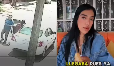 Joven le pide a taxista que la deje manejar porque era tarde