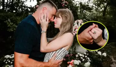 Taylor Swift anunci que se comprometi con jugador de la NFL, Travis Kelce