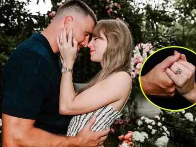 Taylor Swift anunci que se comprometi con jugador de la NFL, Travis Kelce