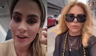 Ethel Pozo sorprende al reaparecer fuera de Per tras polmica de su madre, Gisela Valcrcel, con Amrica Televisin.