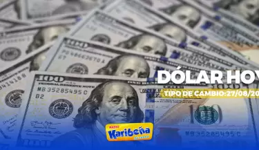 Precio del dlar hoy, 27 de agosto.