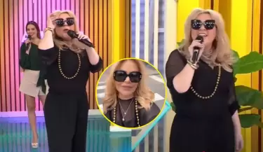 Imitadora de Gisela aparece en Amrica Hoy