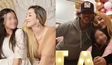 Romina Gachoy celebra el cumpleaos de la hija de Angie Jibaja