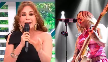 Janet Barboza critica a Leslie Shaw en vivo.