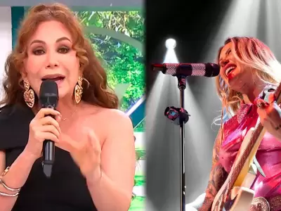 Janet Barboza critica a Leslie Shaw en vivo.