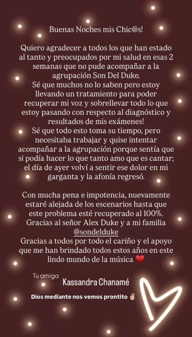 Historia de Kassandra Chanam