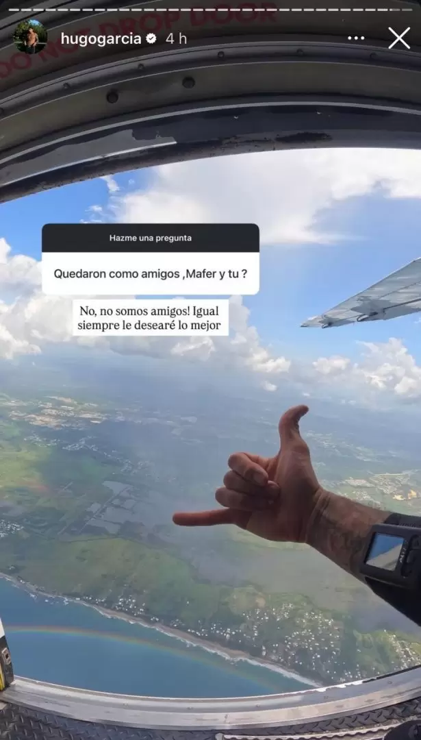 Hugo Garca habla sobre Mafer Neyra