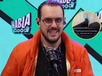 Streamer 'Furrey' comparti con sus seguidores que volvi a caminar tras accidente.