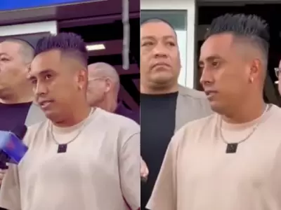 Christian Cueva regresa a Per para ver a sus hijos