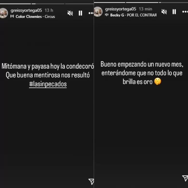 Greissy arremete contra Milena Zrate