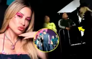 Hay niveles? Leslie Shaw no habra podido ingresar a una zona exclusiva de artistas en concierto de Bele