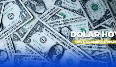 Precio del dlar hoy, 2 de setiembre.