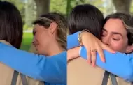 Ethel Pozo rompe en llanto al despedirse de su hija mayor: "Siempre estar para ti, mi amor"