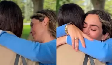 Ethel Pozo se conmueve al acompaar a su hija a la universidad en Espaa.