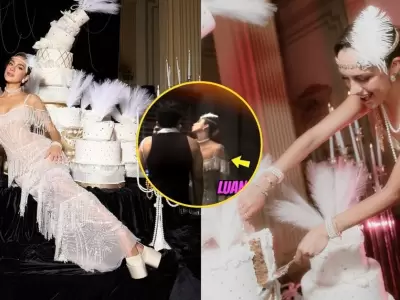 Luana Barrn celebr su cumpleaos el fin de semana y fue captada pasada de copas.