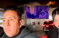 Christian Cueva impacta al tomar agua y contesta tras supuesta pedida de mano a Pamela Franco: "Es amor"