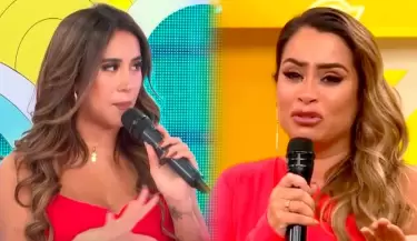 Melissa Paredes se incomoda cuando le mencionan a Ethel Pozo
