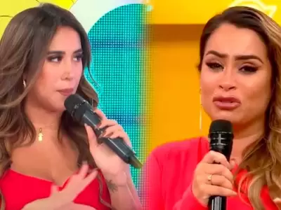 Melissa Paredes se incomoda cuando le mencionan a Ethel Pozo