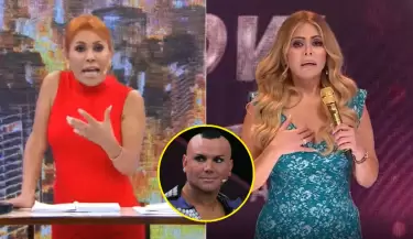 Magaly chanca a Carlos Cacho y Gisela Valcrcel