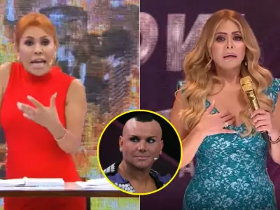 Magaly chanca a Carlos Cacho y Gisela Valcrcel