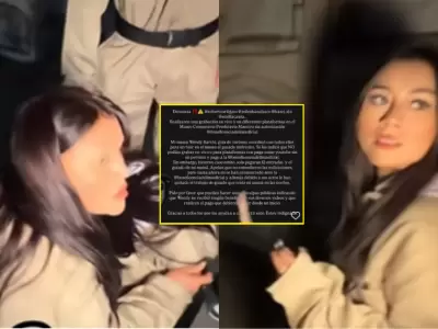 Milenka y Emilio Jaime denunciados por hacer live en cementerio sin permiso