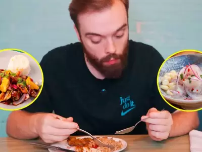 Ibai queda sorprendido al probar la comida peruana