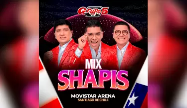 'Mix Shapis' del Grupo 5 tendencia #1 en YouTube.