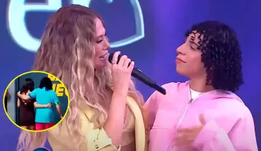Laura Huarcayo junto a Valentino se apoderan del programa de Mara Pa y Carlota