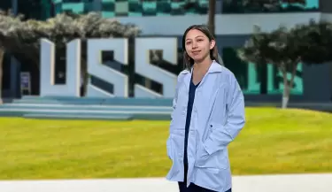 Lisbet Castillo Huancas, egresada de la USS
