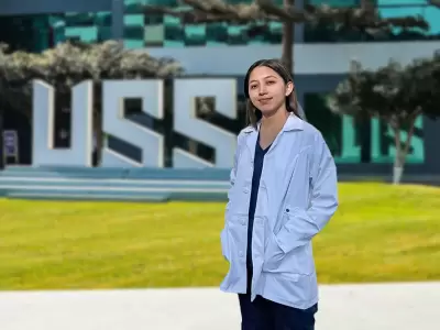 Lisbet Castillo Huancas, egresada de la USS