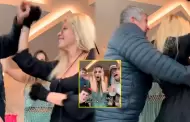Reconciliados? Padres de Alejandra Baigorria se abrazan y lucen muy cercanos tras 33 aos separados