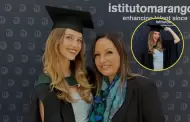 Hija de Christian Meier y Marisol Aguirre se grada en escuela de moda en Europa, pero actor no asiste