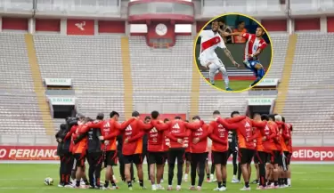 Per entren este domingo en el Estadio Nacional de cara al ltimo partido de Eliminatorias contra Paraguay.