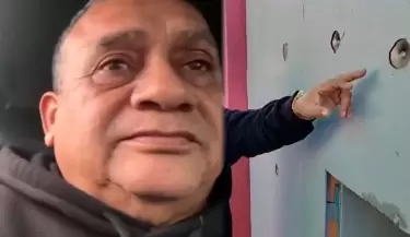 Tony Rosado exige mano dura a autoridades tras atentado a su local.