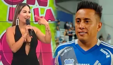 Pamela Lpez destruye a Christian Cueva por sus retoquitos