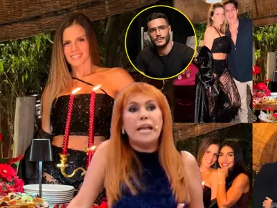 Mario Irivarren brill por su ausencia en el cumpleaos de Alejandra Baigorria.