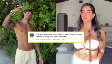 Hugo Garca apoya a Isabella Ladera tras filtracin de video