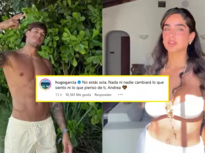Hugo Garca apoya a Isabella Ladera tras filtracin de video