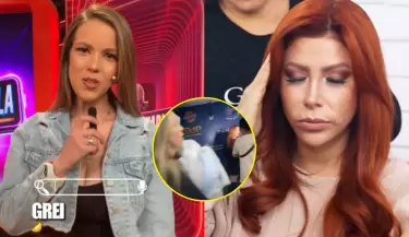 Greissy Ortega y Milena se cruzaron en canal de TV