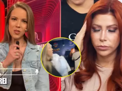Greissy Ortega y Milena se cruzaron en canal de TV